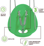 Load image into Gallery viewer, Swurfer Coconut — Your Baby's First Swing, Safe for Ages 9mo+