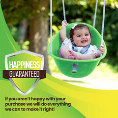 Swurfer Coconut — Your Baby's First Swing, Safe for Ages 6mo+