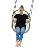 Load image into Gallery viewer, Woval — Adjustable Reclining Rocking Chair Swing, Ages 4+