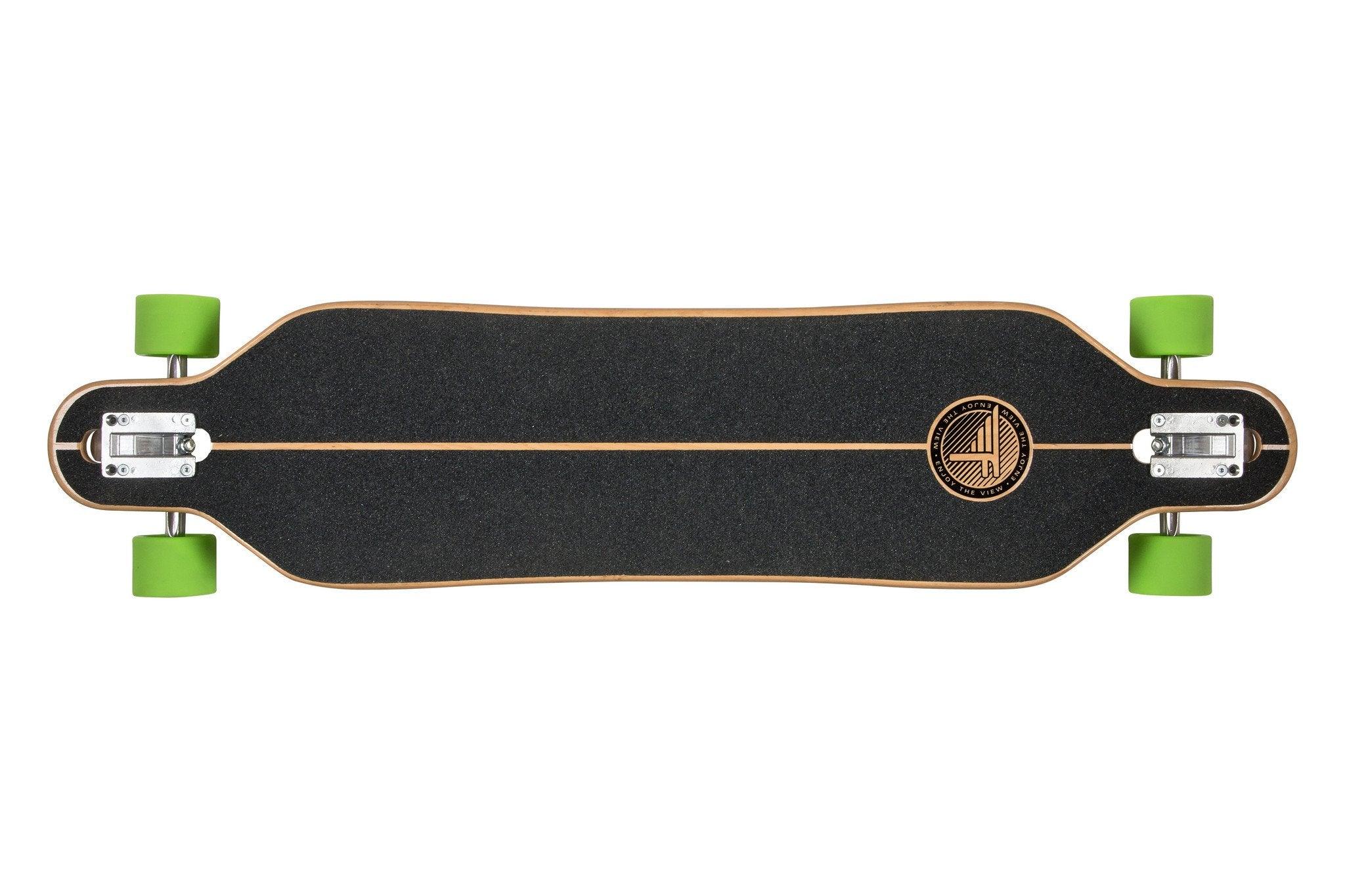 41" Twin Tip Drop-Through Complete Longboard - Flybar1