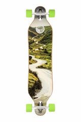 41" Twin Tip Drop-Through Complete Longboard - Flybar1