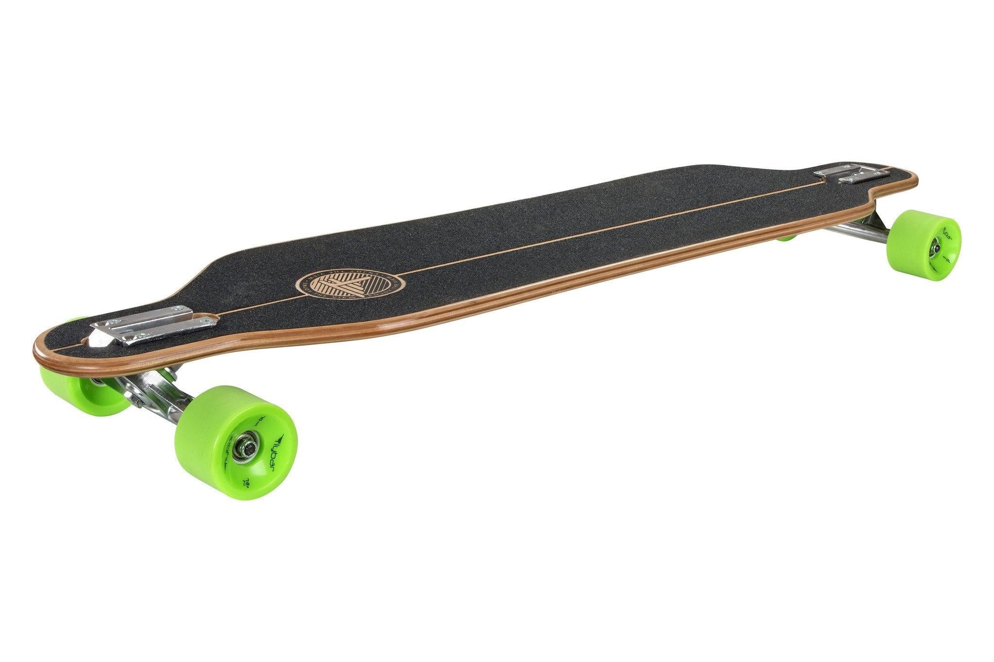 41" Twin Tip Drop-Through Complete Longboard - Flybar1