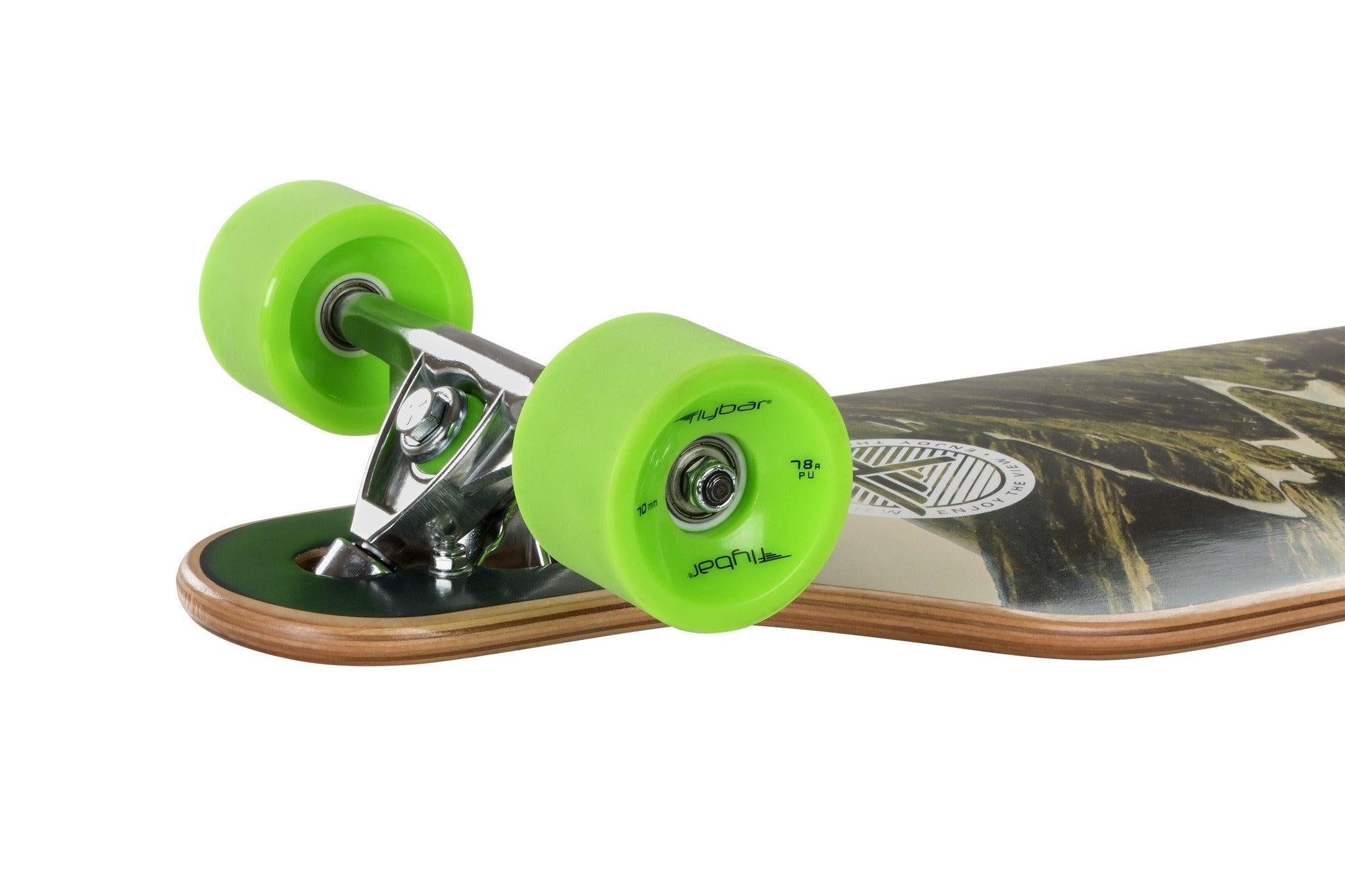 41" Twin Tip Drop-Through Complete Longboard - Flybar1