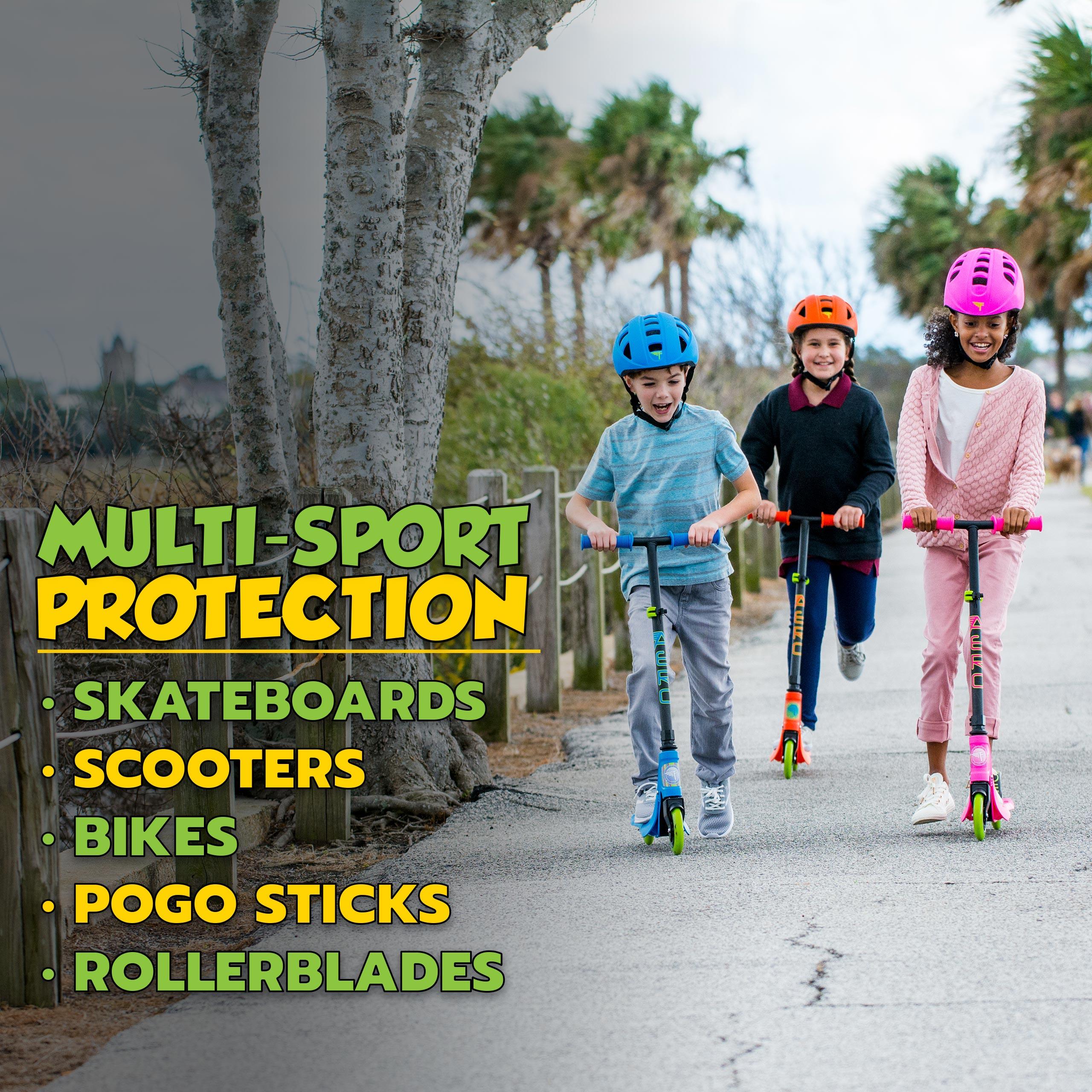 Flybar Junior Sports Helmet Green - Flybar1