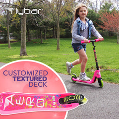 Aero 2-Wheel Kick Scooter with Light Up LED Wheels