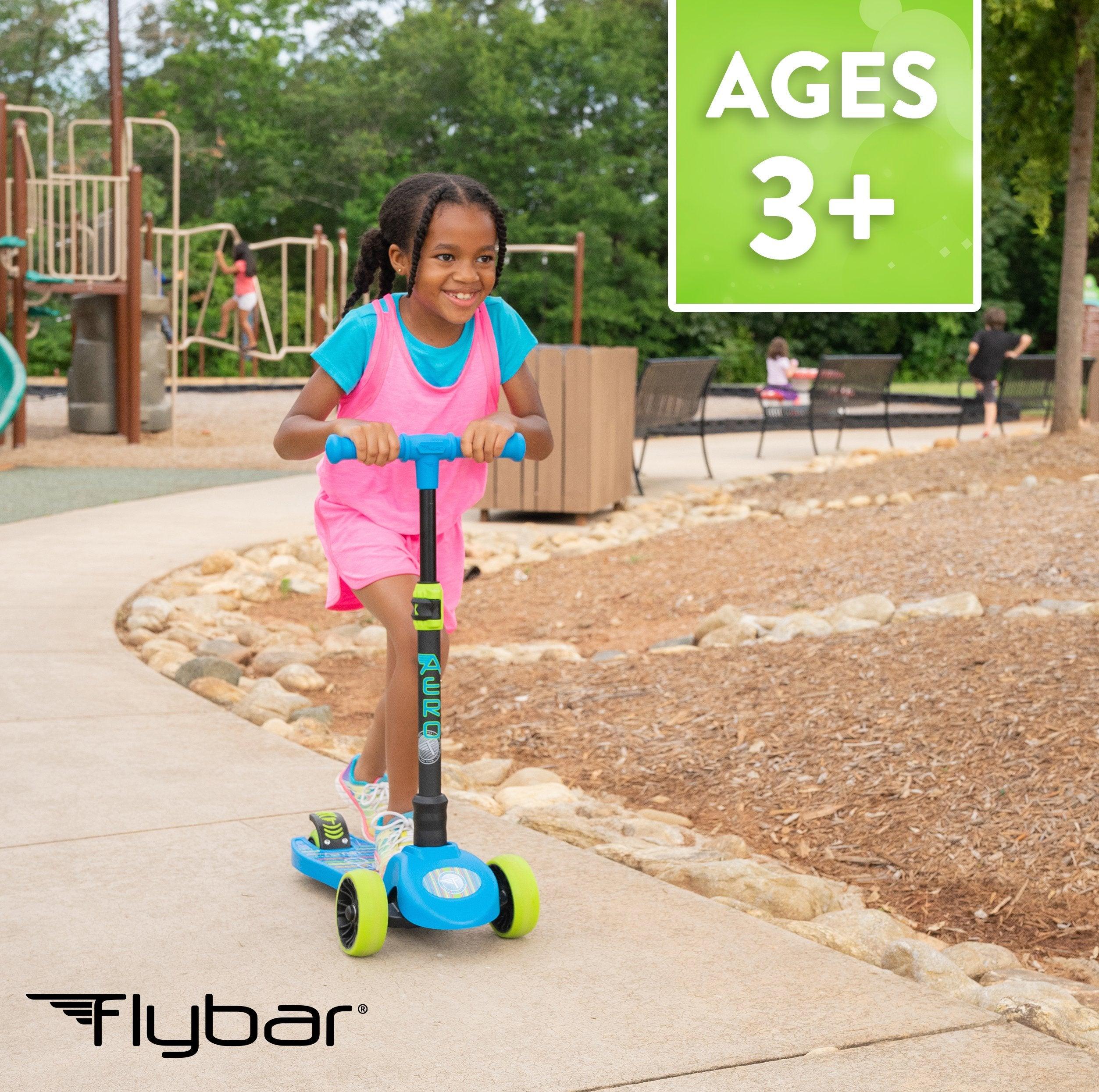 Flybar Aero 3-Wheel Scooter with Light Up LED Wheels - Flybar1