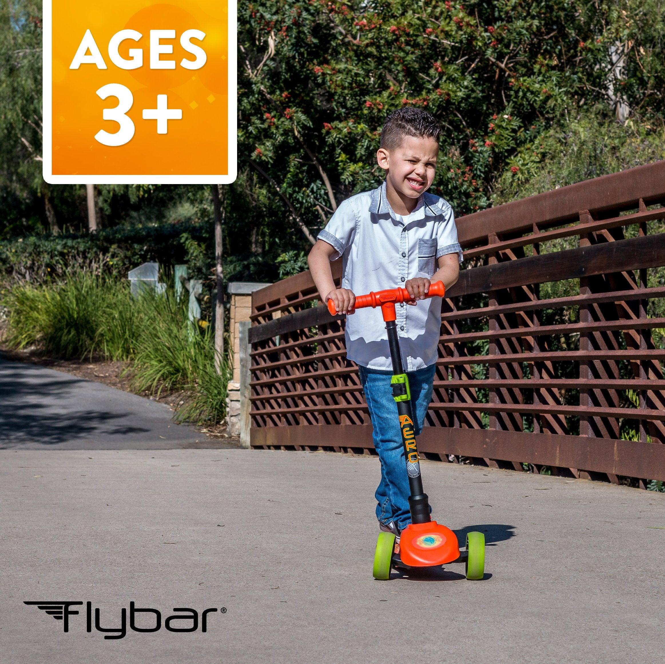 Flybar Aero 3-Wheel Scooter with Light Up LED Wheels - Flybar1
