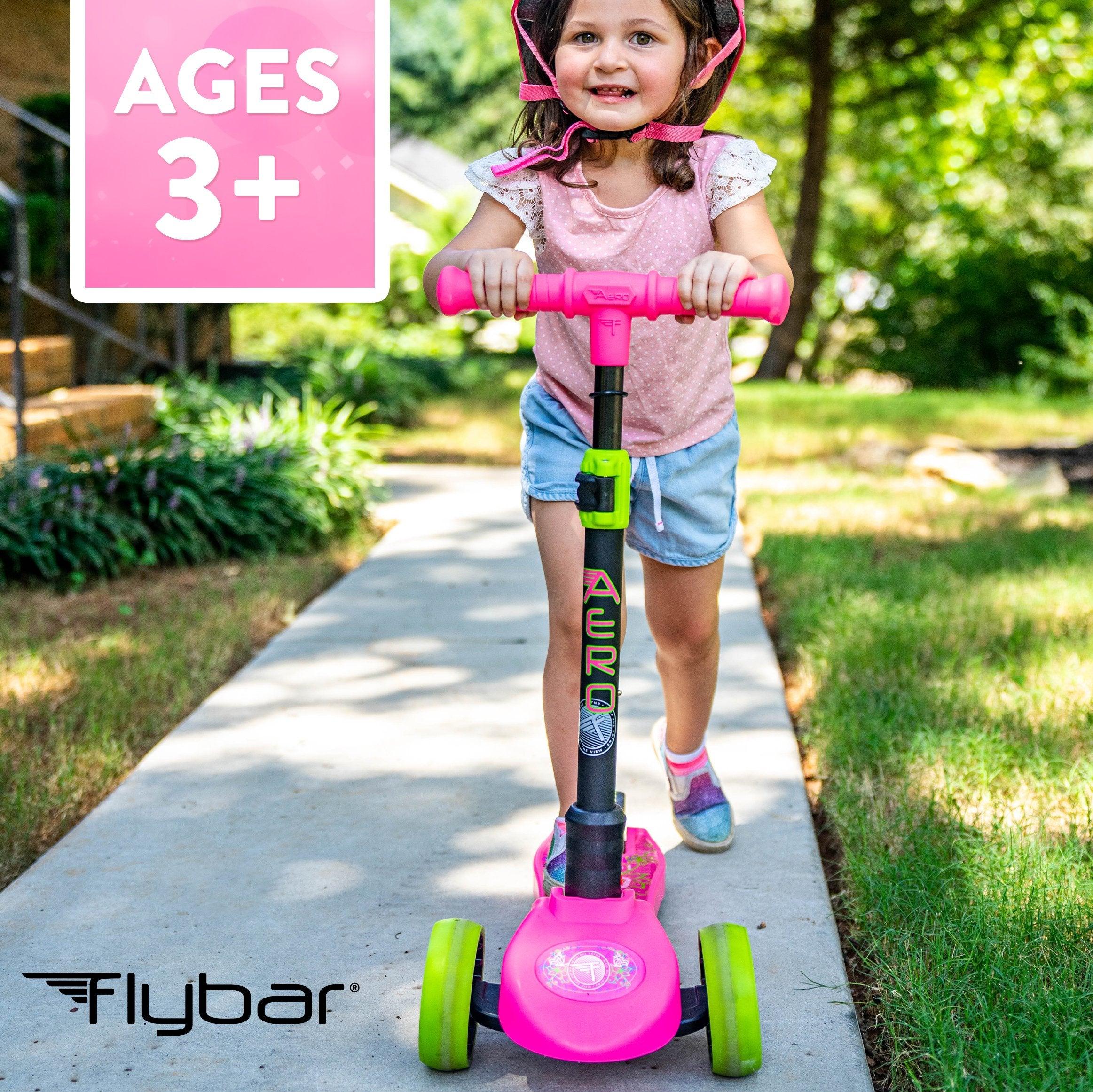 Flybar Aero 3-Wheel Scooter with Light Up LED Wheels - Flybar1