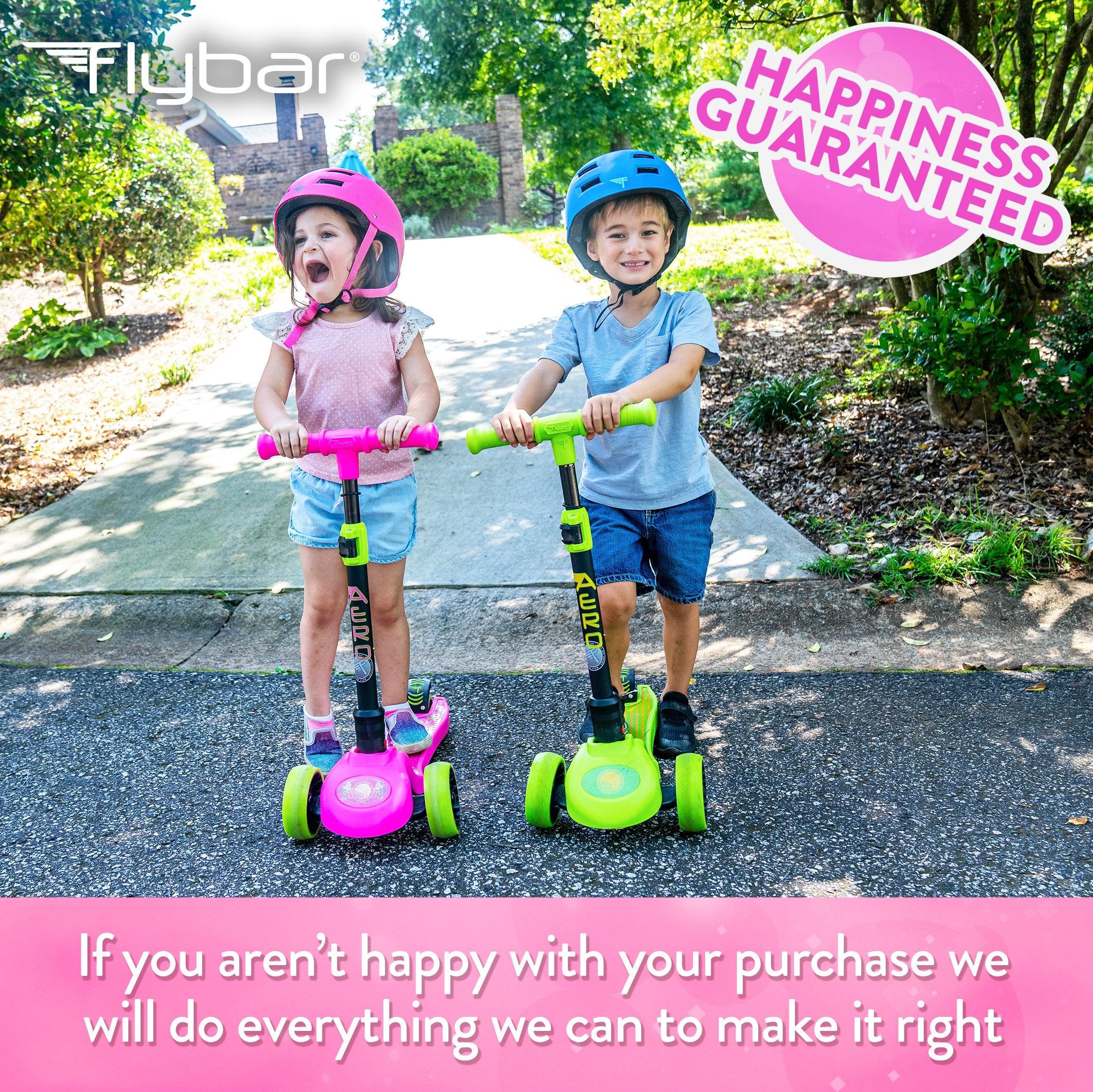 Flybar Aero 3-Wheel Scooter with Light Up LED Wheels - Flybar1