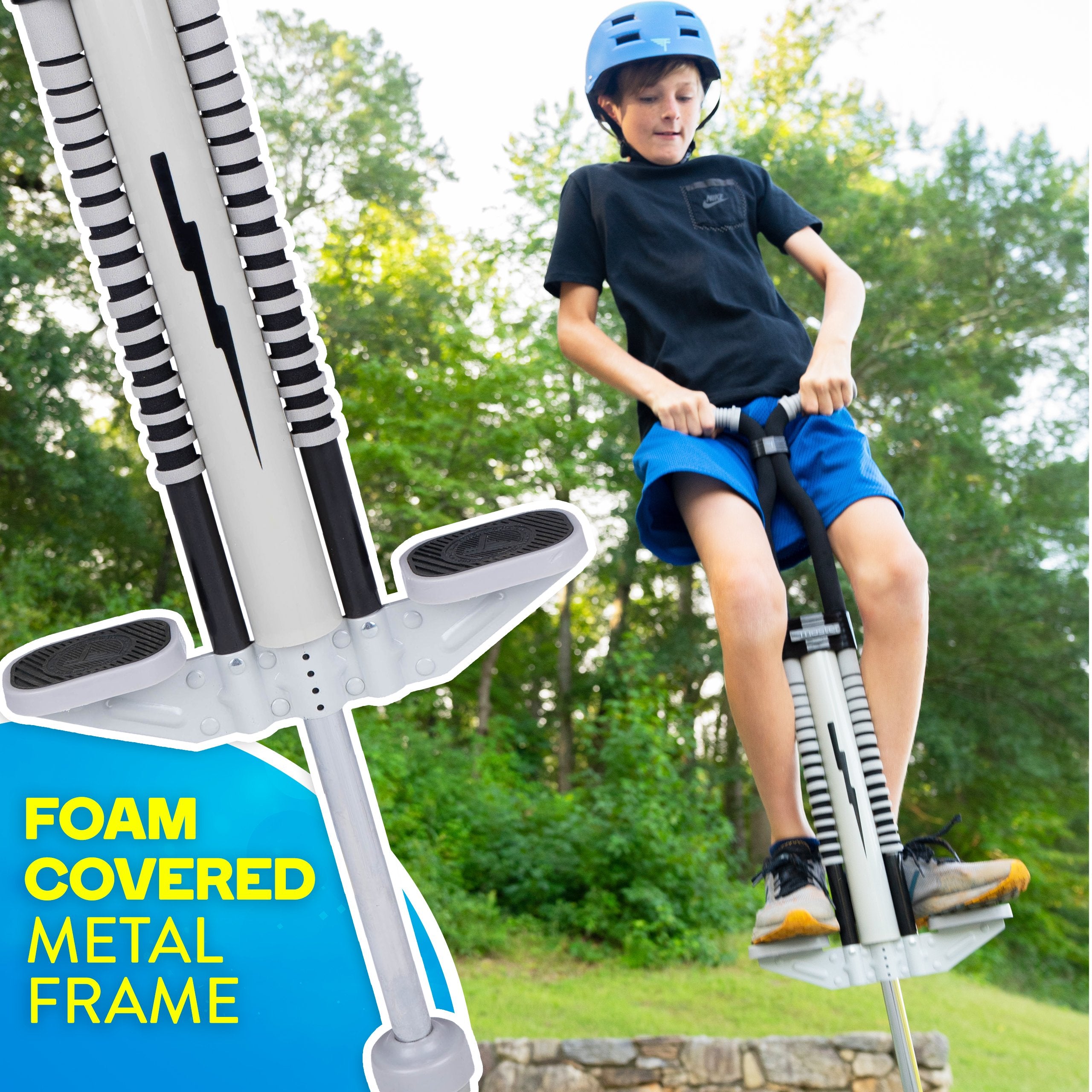 Original Foam Master Pogo Stick, Kids 9+, 80-160lbs
