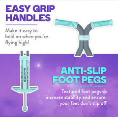 Original Foam Master Pogo Stick, Kids 9+, 80-160lbs