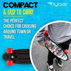 22" Grip Tape Plastic Complete Skateboard - Flybar1