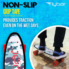 22" Grip Tape Plastic Complete Skateboard - Flybar1