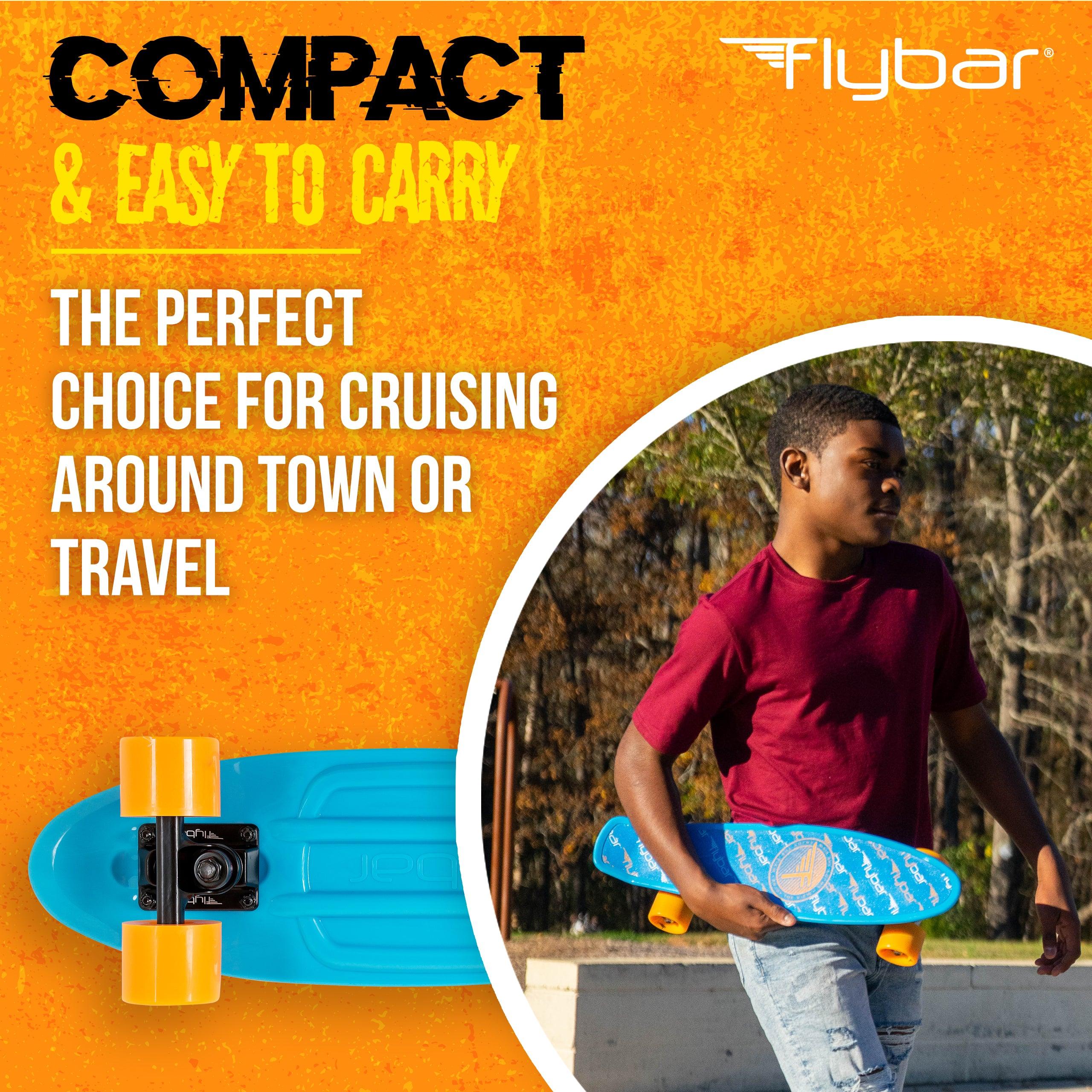22" Grip Tape Plastic Complete Skateboard - Flybar1