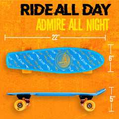 22" Grip Tape Plastic Complete Skateboard - Flybar1