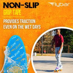 22" Grip Tape Plastic Complete Skateboard - Flybar1