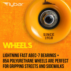 22" Grip Tape Plastic Complete Skateboard - Flybar1