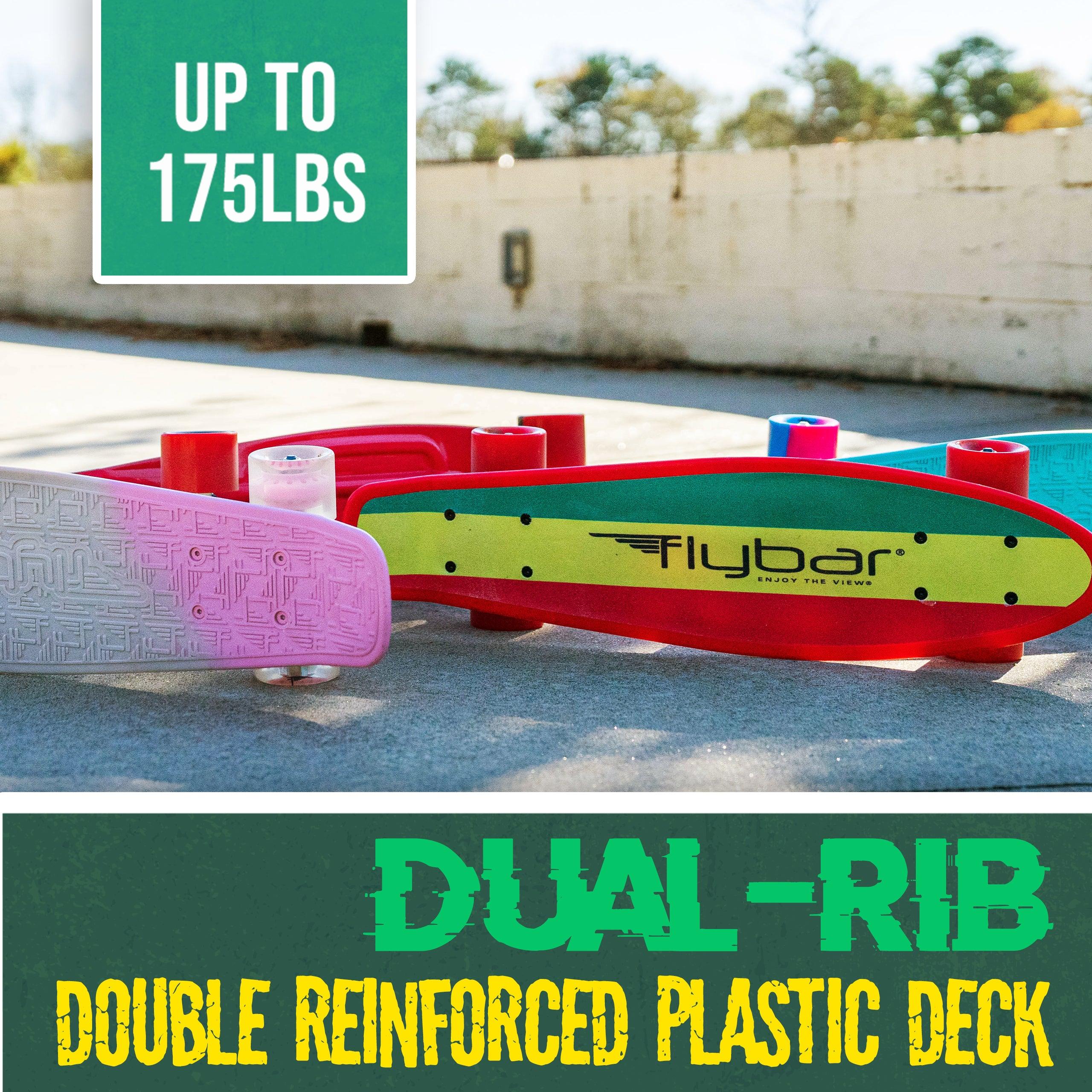 22" Grip Tape Plastic Complete Skateboard - Flybar1