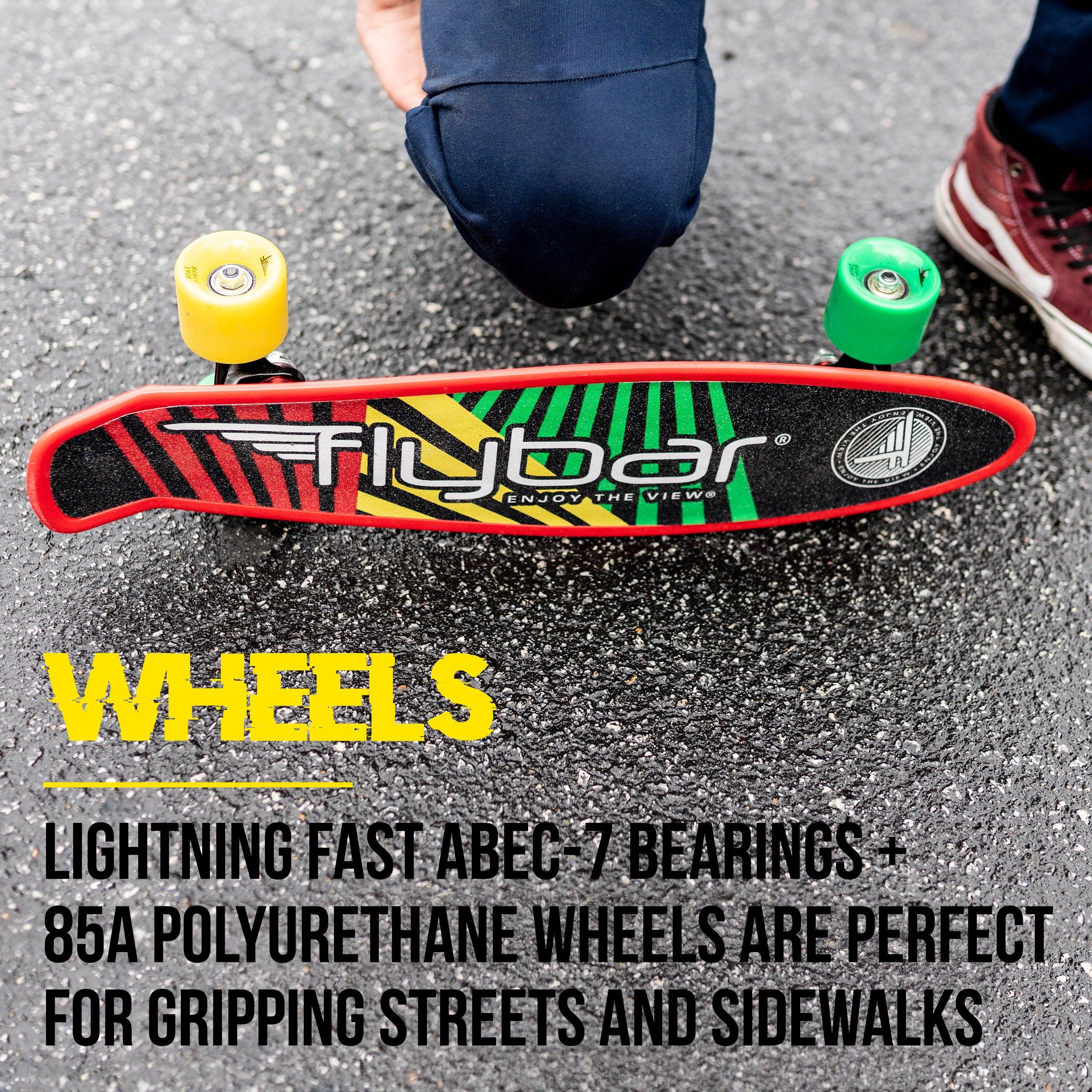 22" Grip Tape Plastic Complete Skateboard - Flybar1