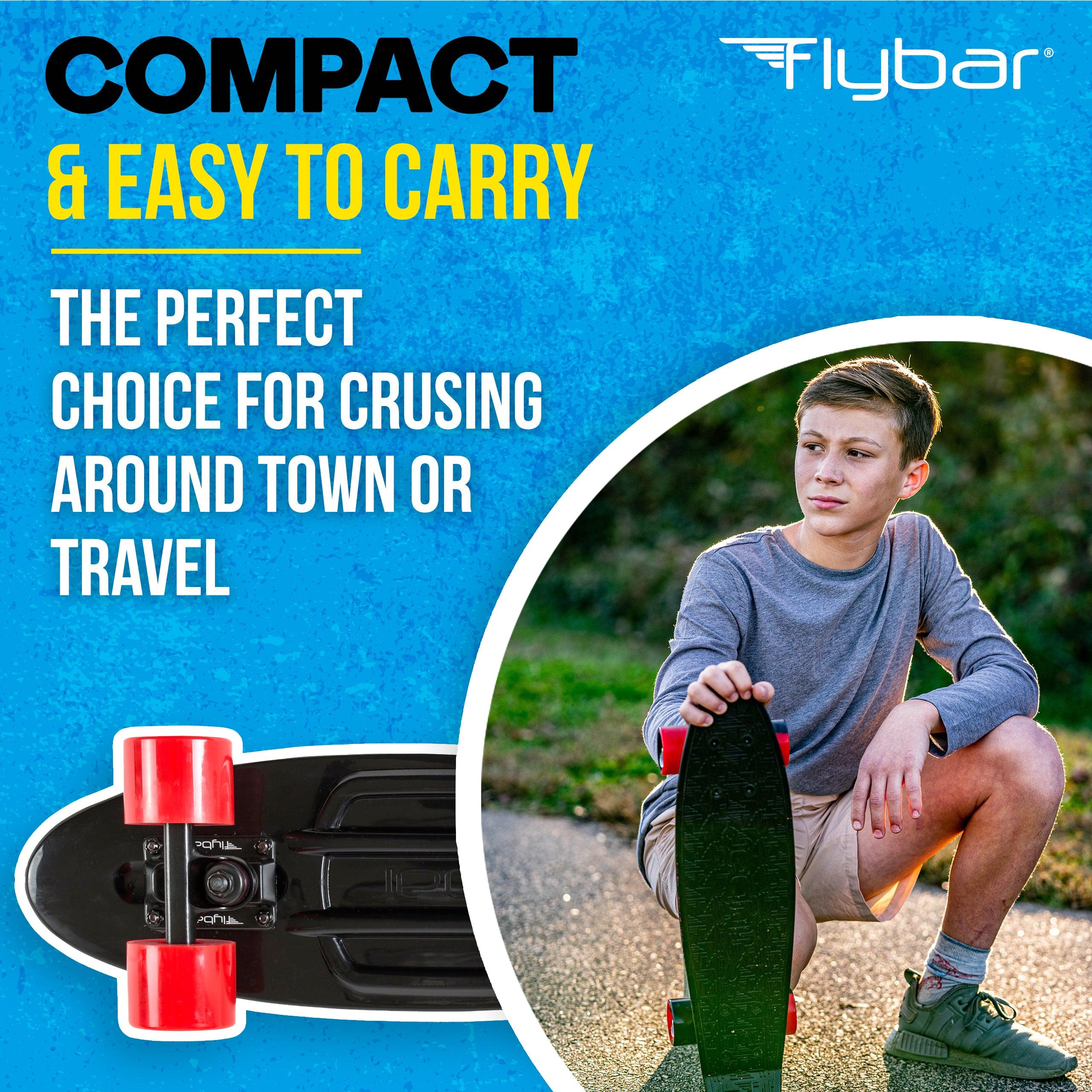 22" Plastic Complete Skateboard - Flybar1