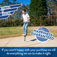 Flybar Foam Jolt Pogo Stick for Kids Ages 6+, 4 to 8 Pounds, Perfect for Beginners (Blue Camo) - Flybar1