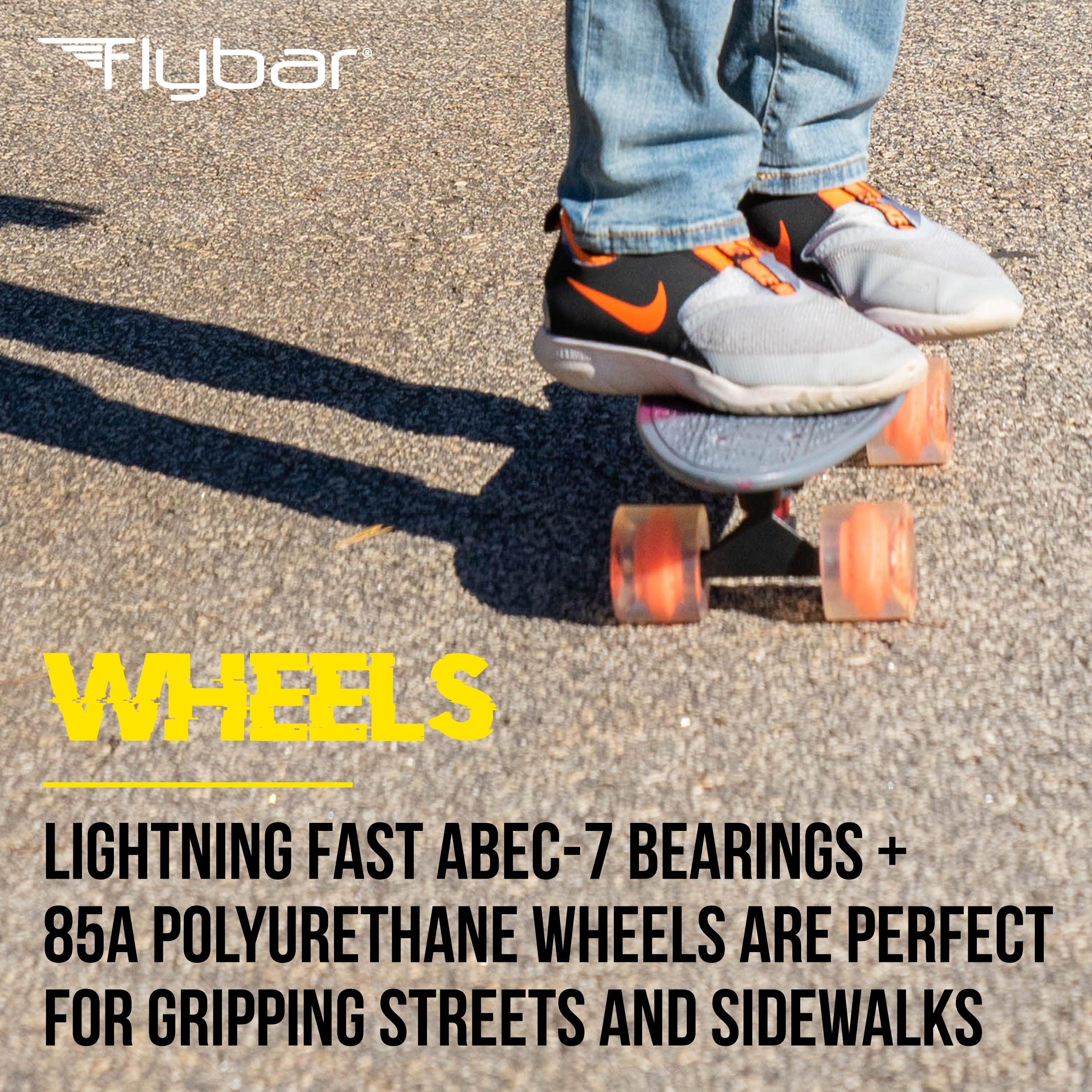 22" Plastic Complete Skateboard - Flybar1