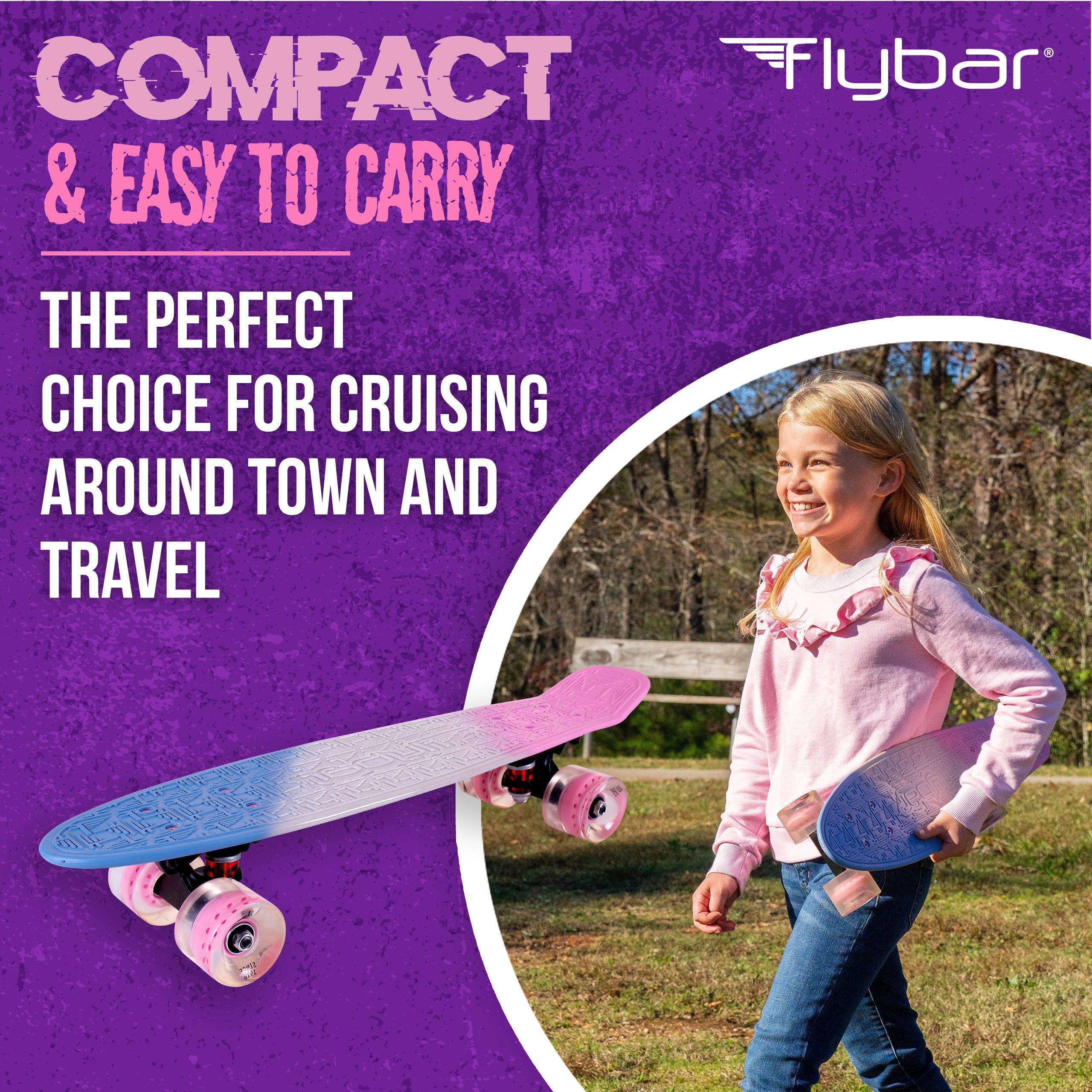 22" Plastic Complete Skateboard - Flybar1