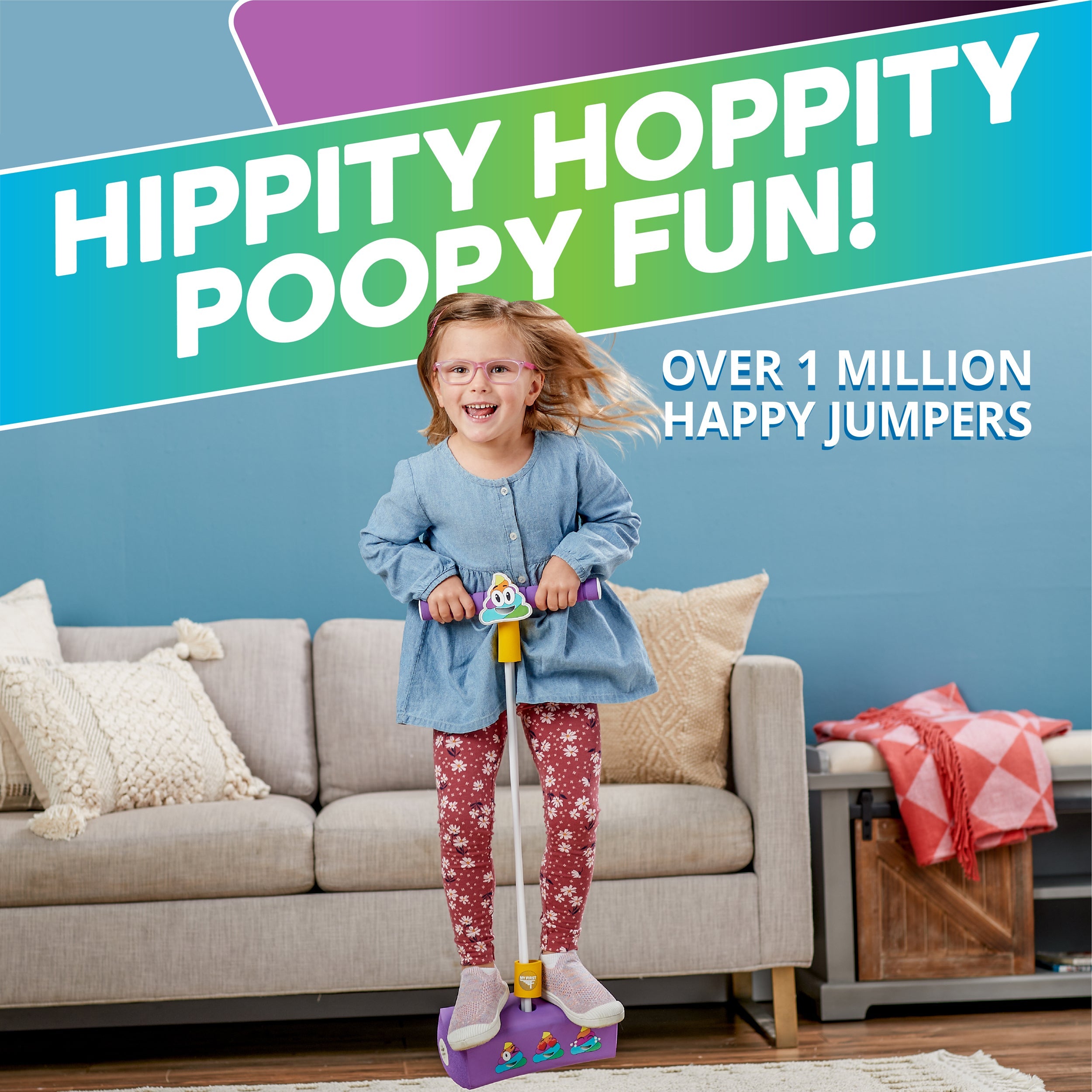 My First Flybar Stretchy Foam Hopper, Kids Ages 3+ Up to 250lbs