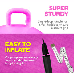 My First Princess Hopper Ball, Indoor/Outdoor, Kids 3+