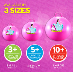 My First Princess Hopper Ball, Indoor/Outdoor, Kids 3+