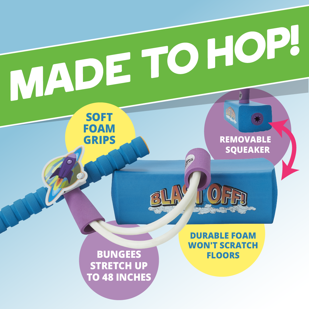 My First Flybar Stretchy Foam Hopper, Kids Ages 3+ Up to 250lbs