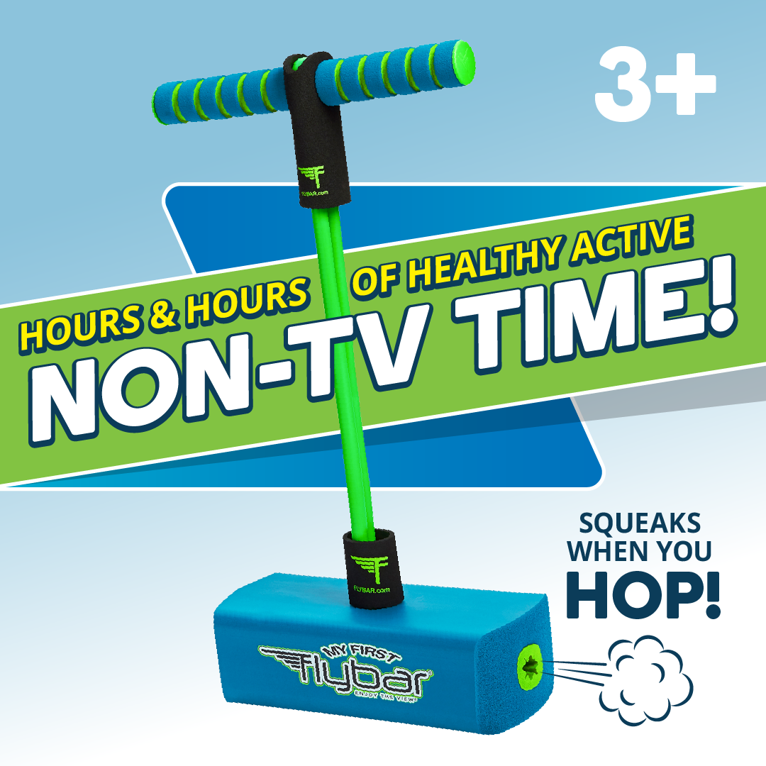 My First Flybar Stretchy Foam Hopper, Kids Ages 3+ Up to 250lbs