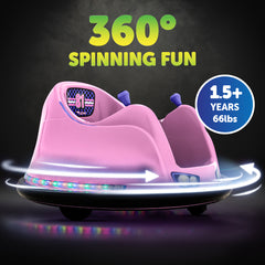 Electric Ride On Bumper Car Vehicle for Kids and Toddlers