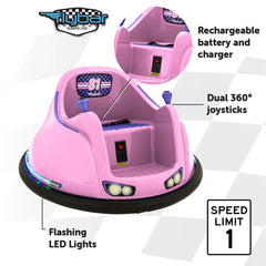 Electric Ride On Bumper Car Vehicle for Kids and Toddlers
