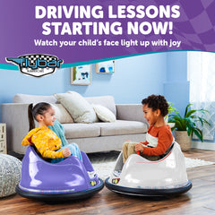 Electric Ride On Bumper Car Vehicle for Kids and Toddlers