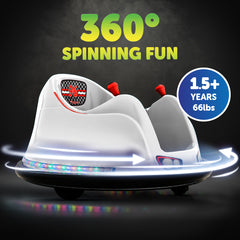 Electric Ride On Bumper Car Vehicle for Kids and Toddlers