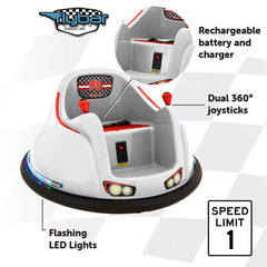 Electric Ride On Bumper Car Vehicle for Kids and Toddlers