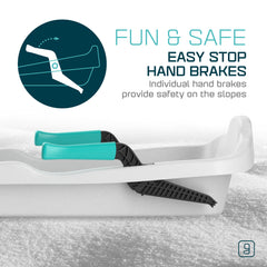 Gizmo Riders Nebula Snow Sled for Kids, Ages 3+