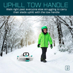 Gizmo Riders Nebula Snow Sled for Kids, Ages 3+