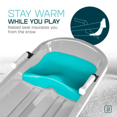 Gizmo Riders Tron Bobsled for Kids, Ages 3+, Max 120lbs