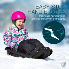 Gizmo Riders Tron Bobsled for Kids, Ages 3+, Max 120lbs