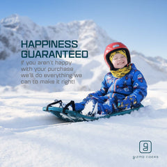 Gizmo Riders Tron Bobsled for Kids, Ages 3+, Max 120lbs