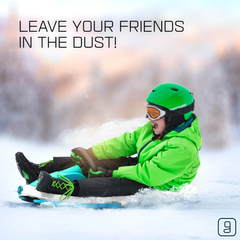 Gizmo Riders Nimbus 2-Person Go Kart Style Racing Bobsled, Ages 3+