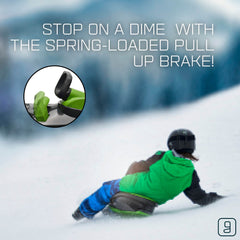 Gizmo Riders Nimbus 2-Person Go Kart Style Racing Bobsled, Ages 3+