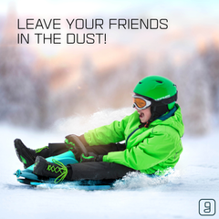 Gizmo Riders Nimbus 2-Person Go Kart Style Racing Bobsled, Ages 3+