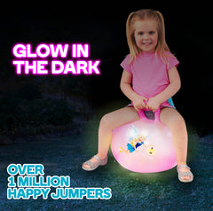 LED Light Up Dance Party Hopper Ball, Indoor/Outdoor, Kids 3+