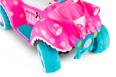 6V Minnie Mouse Quad Hot pink