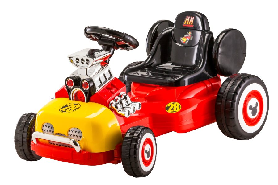 Mickey mouse pedal car hotsell