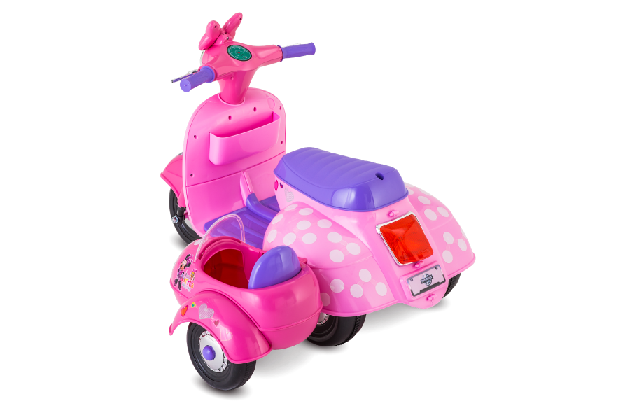 Minnie Mouse Happy Helpers Scooter with Side-car