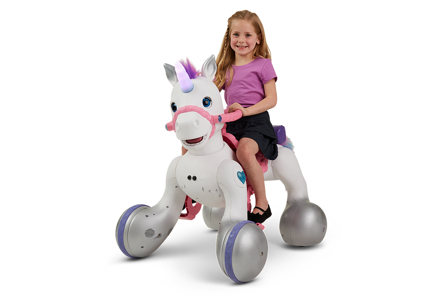 josie the rideamals unicorn ride on toy